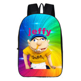 Jeffy Backpack School Sports Bag for Kids Boy Girl